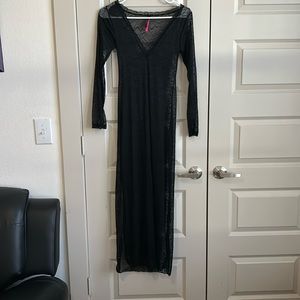 Black Sheer Nightgown